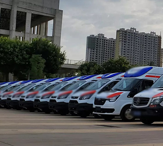 东兴市服务车队展示